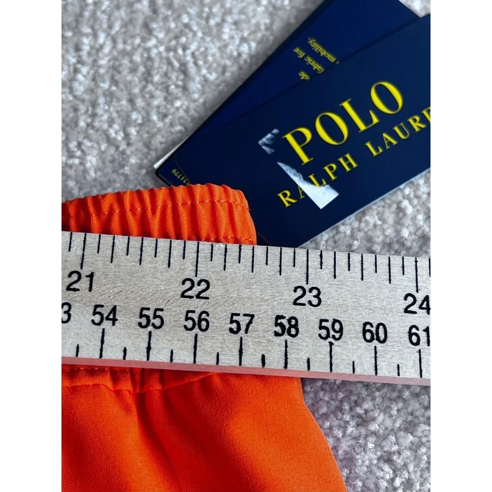 Polo Ralph Lauren Mens Orange Swim Trunks 4XB New NWT 004 - Picture 7 of 7